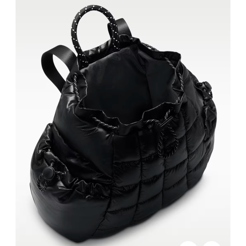 Nike Sportswear Puffle Backpack 9L Women's Casual Lifestyle Bag Black - Picture 4 of 8